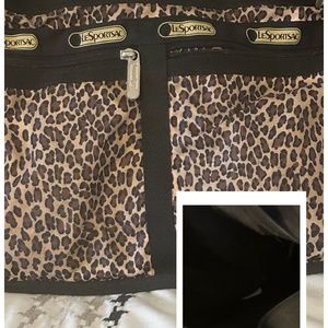 LeSportsac leopard crossbody